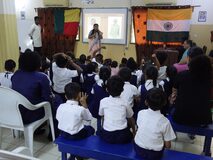 Galerie photo Visite école indienne et école bilingue